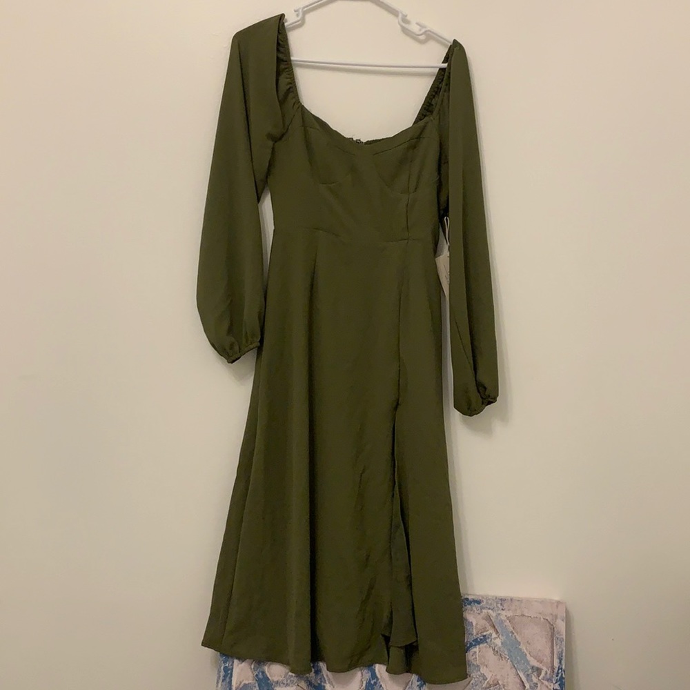 Olive dress